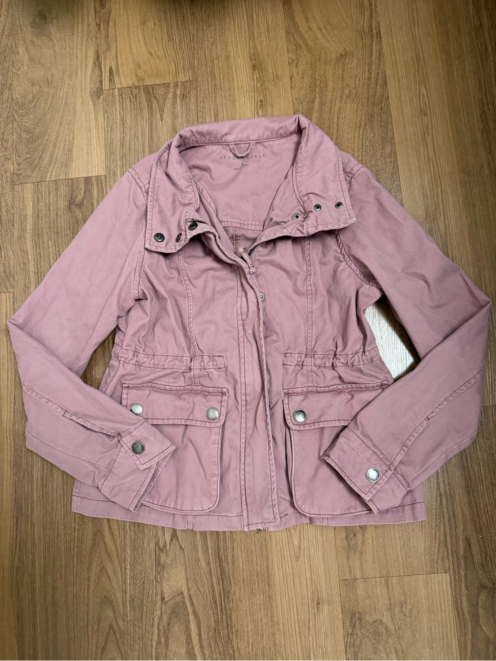 Aeropostale Dusty Pink Utility Jacket